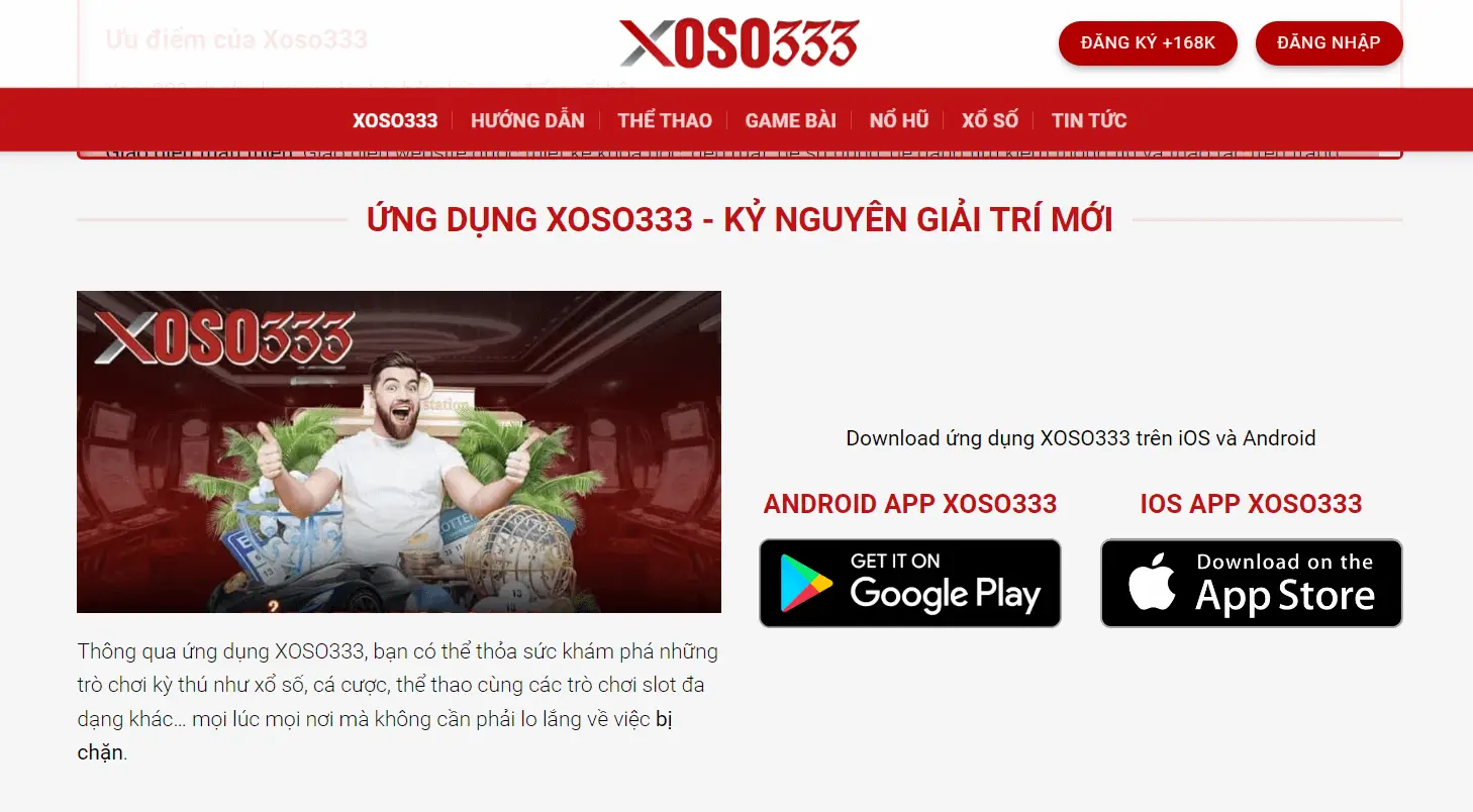 Hướng dẫn chi tiết cách tải app Xoso333